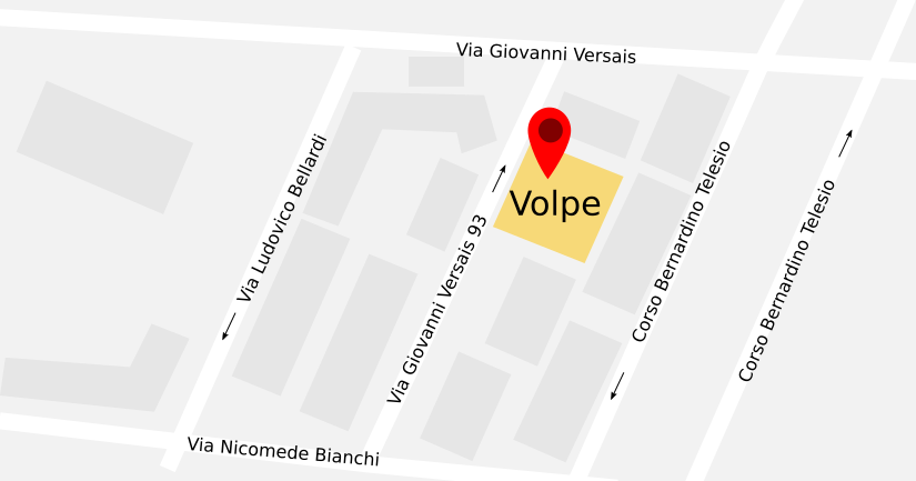 mappa volpe